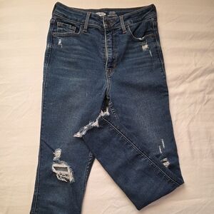 Old Navy Super Skinny High Rise Jeans - Blue